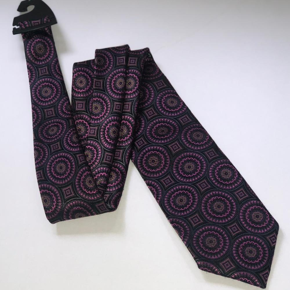 Santorelli 100% silk neck tie made in Italy